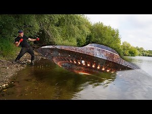 Found UFO Underwater While Magnet Fishing! Do Aliens Exist?