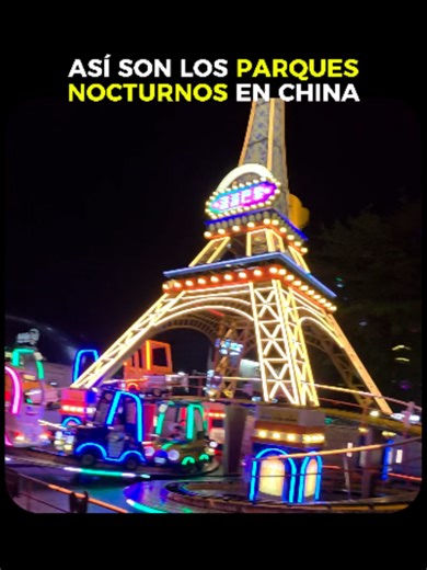 Parque nocturno para niños en China