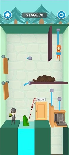 rescue cut rope puzzle #gaming