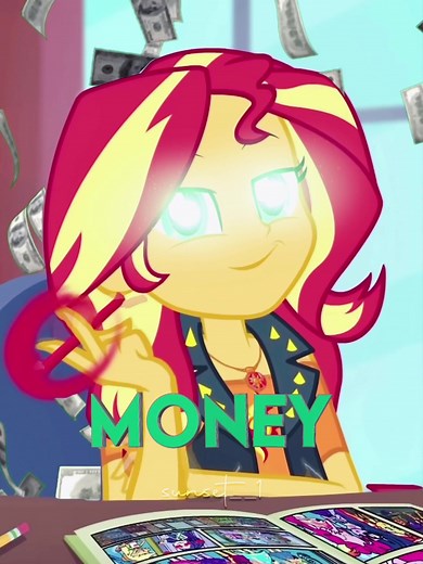 Sunset Shimmer and Twilight Sparkle Meet in the Human World