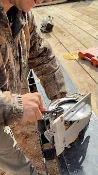 How to sharpen a Skil saw blade pro trick ￼