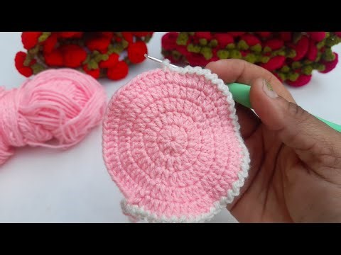 How to Crochet a Perfect Round Circle | Easy Step by Step Tutorial for Beginners 🧶✨