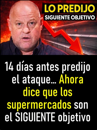 14 días antes predijo el ataque… Ahora dice que los supermercados son el SIGUIENTE objetivo Algo se está gestando silenciosamente bajo la superficie de los acontecimientos mundiales… y la mayoría aún no lo percibe. Un corresponsal de guerra que ha pasado años en zonas de conflicto advirtió sobre un ataque crítico 14 días antes de que ocurriera, cuando casi nadie lo veía venir. Hoy, esa misma voz lanza una nueva advertencia aún más inquietante: el próximo objetivo podría no ser una infraestructur