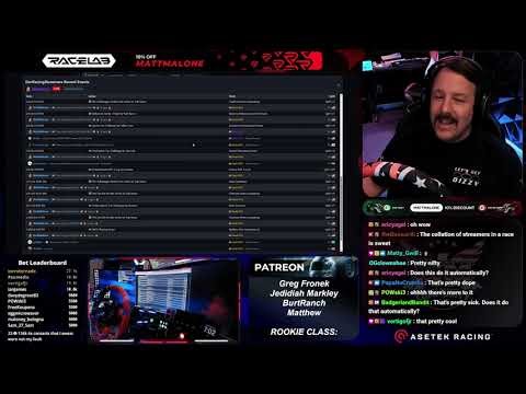 SimRacingStreamrs.com as seen on MattMalone! Part 2