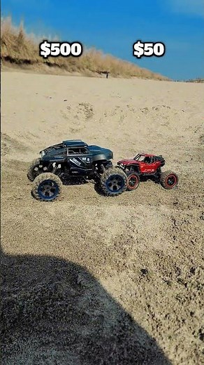 $500 RC Car vs $20 RC Car 😱 | Sand Push Battle