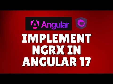 How to implement ngrx in Angular 17?