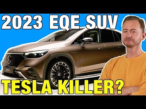 2023 Mercedes-Benz EQE SUV First Look | A Luxurious Electric Crossover | Interior, Technology & More