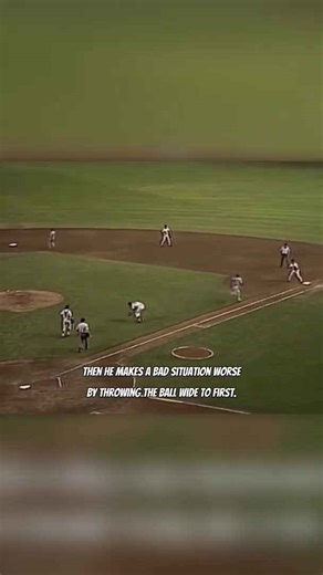 MLB player makes three errors on one play