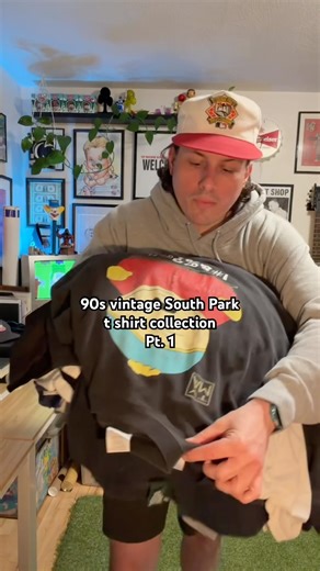 My 90s vintage South Park shirt collection ✨