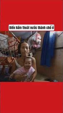 Biến hầm thoát nước thành chổ ở #khampha #reviewphim #reviewsinhton