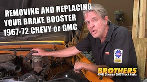 Brothers Trucks Chevy And GMC Truck Power Brake Booster Removal And Replacement C10 Squarebody Classic