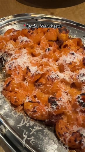 Delicious Vodka Pasta at Onda in Manchester