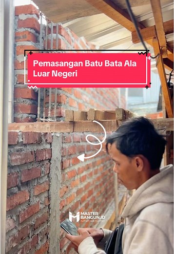 Cung yang mau bikin dinding kayak gini juga? 🙌🏻 Bangun rumah impianmu bersama Masterbangun.id, kontraktor terbaik se-Yogyakarta dan Solo Raya. Yuk! Coba konsultasikan dulu. Gratis, loh! Rumah Jadi Nyaman ✅ - Put your hands up if you want to have wall like this too! 🙌🏻 Build your dream home with Masterbangun.id, the best contractor in Yogyakarta and Solo Raya. Come on! Try consulting first. It's free! Your home will be comfortable ✅ #kontraktorjogja #kontraktorsolo #kontraktorsemarang #rumahm