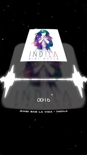 🎧 Ainsi bas la vida - Indila 🦢 #pourtoi #musique #viral #francais #amour