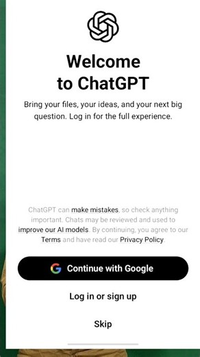 ChatGPT Me Login Kaise Kare? 😍 Continue with Google Se Login | ChatGPT Login #shorts