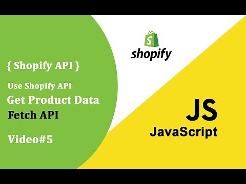 How to Get Shopify Product Data in Fetch API | JavaScript Fetch API | Shopify Rest API | Fetch API