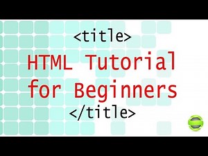 HTML Tutorial for Beginners - Hello World
