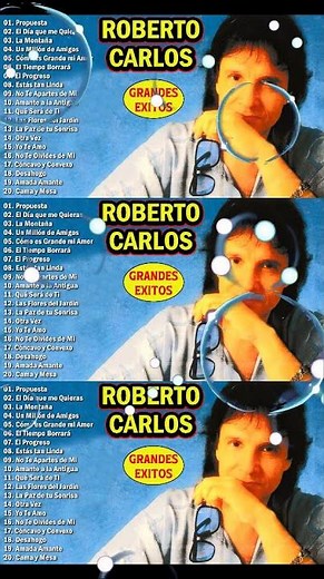 Roberto Carlos Sus Grandes Exitos || Las Mejores Canciones De Roberto Carlos