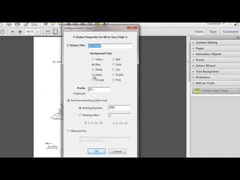 One Minute Adobe Acrobat: Digital Exhibit Stickers