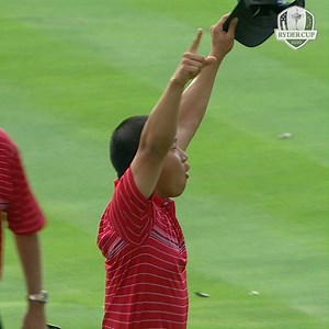 14K views · 215 reactions | That time Anthony Kim took walk-off win a little too literally folowing his singles victory over Sergio Garcia at Valhalla in 2008  | Ryder Cup USA | Facebook