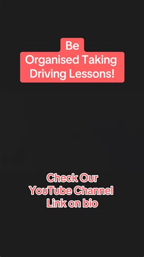 Be organised taking #drivingtv #learntodrive #driving #drivingcourse #lessons #learnerdriver #drivinglessons | Ashton DriveTech | Facebook