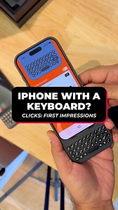 Ever missed the feel of a physical keyboard on your smartphone? The Clicks keyboard case for the iPhone 16 Pro brings that retro BlackBerry vibe back. Typing on real keys feels different, but the build and experience may not hit the nostalgia mark for everyone. Still, it’s worth trying out for heavy typers. Would you switch back to a physical keyboard? #clicks #keyboard #case #iphone #iphone16pro #blackberry #nostalgia #typing #tech | Tbreak