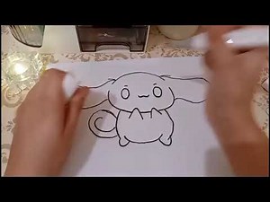 Let's draw cinnamon roll cartoon character# Maryam creative corner