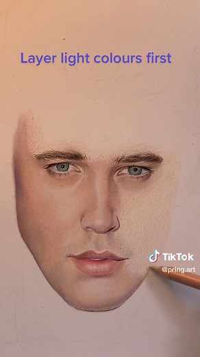 Skin Tonal Exercise with Prismacolor Premier