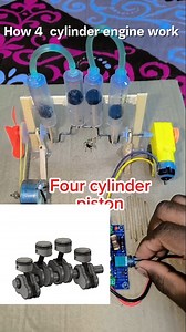 1K views | How to work four cylinder engine #engine #diy #project #craft #technology #reelsvideoシ | Expert Mechanic | Facebook