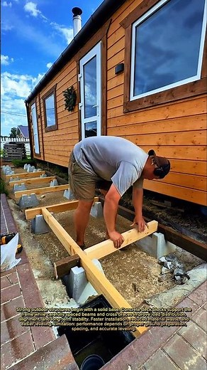 Hidden Deck Foundation Build That Saves Time!