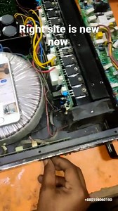 Amplifier circuit board change #electrician #education #educational #basicelectronics #electronics #technology #foryouシ #BasicElectrical #foryoupageシ #amplifier #repair #usa #frpシ | Electrical and electronics engineering-EEE