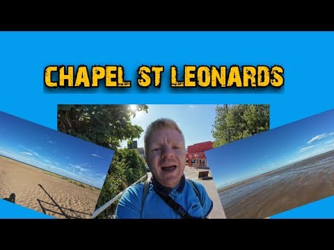 The Beautiful beach of Chapel St Leonards