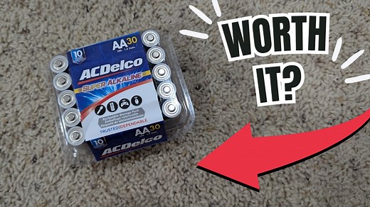 Watch HONEST REVIEW of ACDelco AA batteries! on Amazon Live