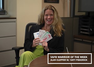 Meet Team Vance's Warrior of the Week, Katy Piskorick. She sat down with Alan Clepper on My Country 103.1 KOFM Oklahoma's Country. Piskorick is a financial management analyst assigned to the 71st Comptroller Squadron. She supports the pilot training mission by overseeing budget operations and helping Airmen prepare for deployment. Outside of the office, Piskorick enjoys golf and shopping. Her favorite thing about Enid is the family-friendly culture. #VanceProud #WarriorOfTheWeek | Vance Air Forc