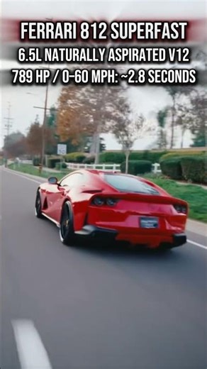 Ferrari 812 Under Full Load