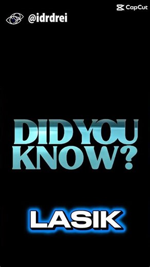 👁️ Did you know? LASIK takes only minutes per eye but can change your vision for YEARS.