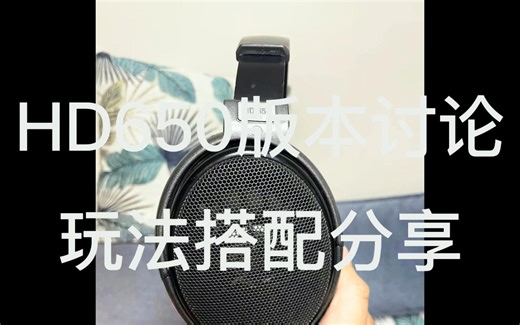 森海塞尔HD650版本讨论及玩法搭配分享