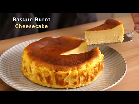 BASQUE BURNT CHEESECAKE RECIPE [ Zero fail ] | CHU's Life