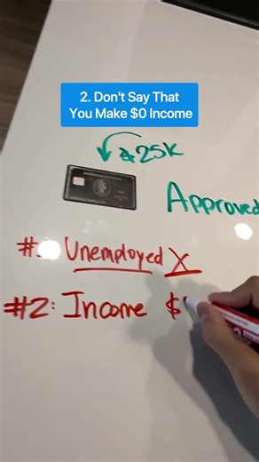 NEVER Put This On A Credit App