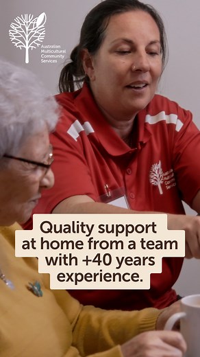 Get genuine support, connection and care at home delivered by a team with 40 years of experience caring for seniors. 🧡 Support that stands the test of time - more than four decades of experience caring for seniors. 🧡 Access to community programs and social groups - from outings to digital upskilling workshops - stay connected with your peers and interests. 🧡 Support care workers from many countries of origin and 40 languages spoken - offering tailored support to your needs and lifestyle. Expe