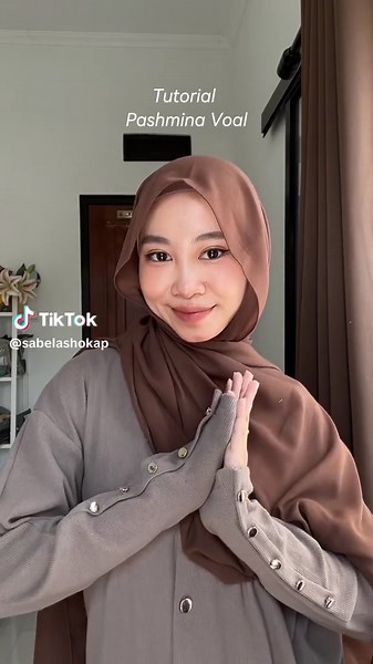Tutorial Pashmina Voal Simple bgt✨ Pashmina Voal dari @WMD Fashion bagus polll🌸 #pashmina #pashminavoal #pashminaviral #wmd #rekomendasipashmina #hijabtutorial