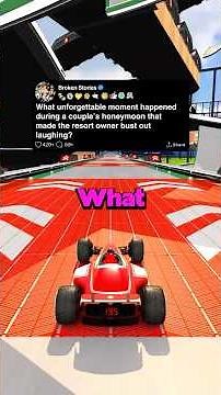 What unforgettable moment happened during a honeymoon that made the resort owner bust out laughing?