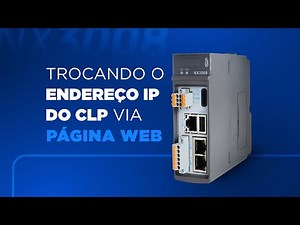 CLP NX3008 - Configurando o endereço IP do CLP