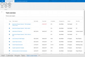 Outlook task manager
