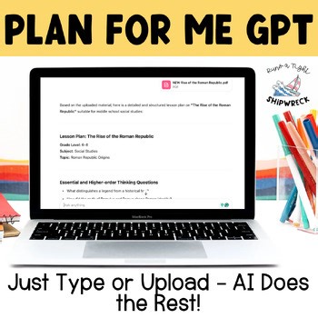 Plan Lessons FAST: AI Lesson Plan Generator for All Teachers (ChatGPT & Gemini)