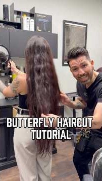 Butterfly Haircut Tutorial!!! #haircut #hairstylist #tampa #hairtutorial