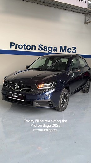 Short review of the Proton Saga Mc3 Premium | Marine Blue • New 1.5L 4 Cylinder i-GT • 120PS/150Nm • CVT transmission • 4.9L/100km • Electric Power Steering • 9-inch infotainment system • Full LED light • 2 tone 15-inch alloy wheel • 6 Airbags, AEB, FCW, LDW, IHBC, & FDA My name is Bernice! you can whatsapp me if youre interested in this car! 0️⃣1️⃣2️⃣4️⃣1️⃣9️⃣2️⃣8️⃣2️⃣3️⃣ #proton #protonmalaysia #protonsaga #fyppppppppppppppppppppppp #saga
