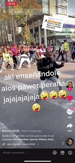 ¡Bailando con la Señora Power Peralta!