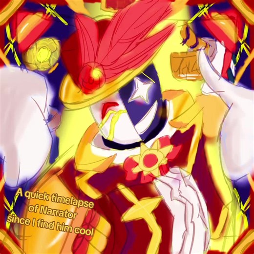 Yes from TDS, Narrator redemption. #art #TDS #roblox #timelapse