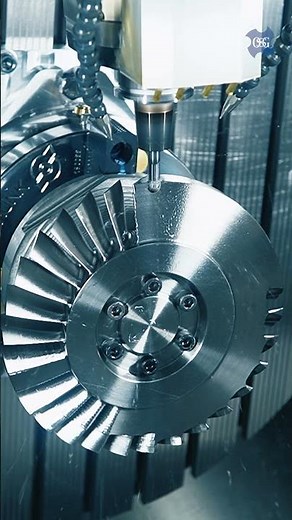 【航空機】チタンブリスクの高精度・高能率加工 （荒加工時短技）OSGの提案する新型ラフィングボールの超重切削加工です。